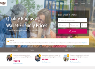 homestay websites